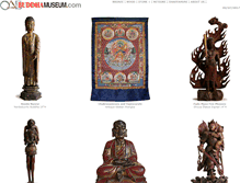 Tablet Screenshot of buddhamuseum.com